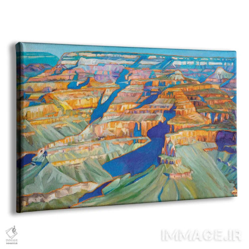 تابلو دکوراتیو برآمدن هوپی اثر گرگ هایل - نمای پرسپکتیو محصول