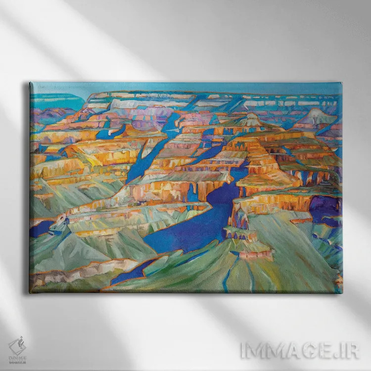 تابلو دکوراتیو برآمدن هوپی اثر گرگ هایل - نمای روبهرو روی دیوار