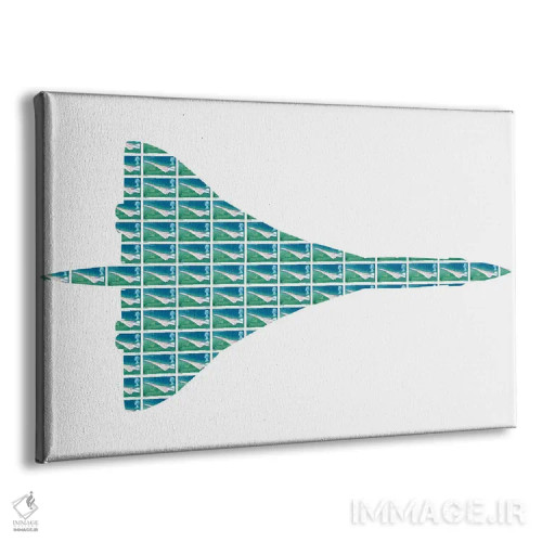 تابلو دکوراتیو کنکورد اثر گری هاگبن - نمای پرسپکتیو محصول