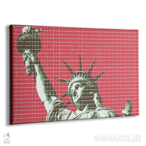 تابلو دکوراتیو آزادی اثر گری هاگبن - نمای پرسپکتیو محصول