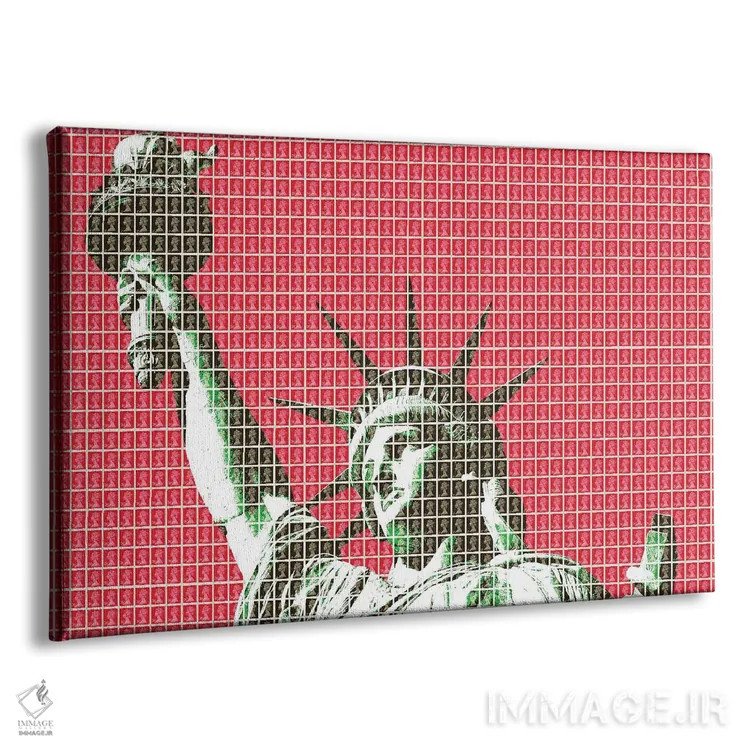 تابلو دکوراتیو آزادی اثر گری هاگبن - نمای پرسپکتیو محصول