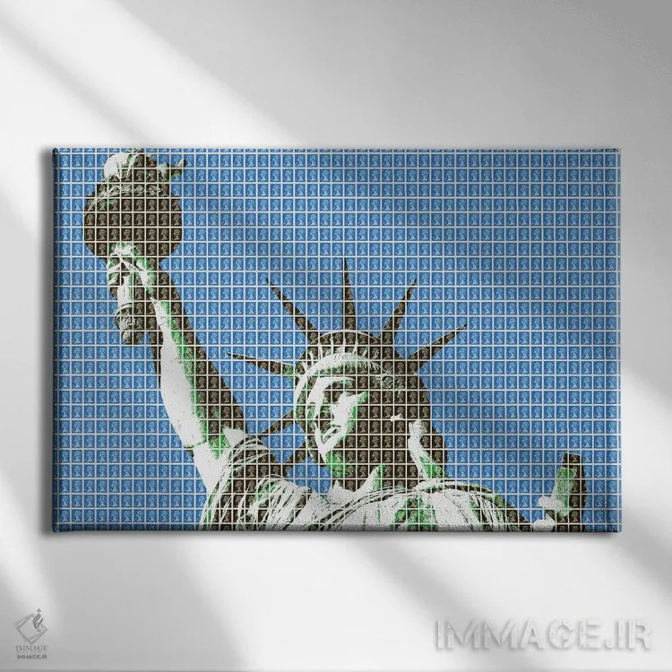 تابلو دکوراتیو آزادی اثر گری هاگبن - نمای روبهرو روی دیوار