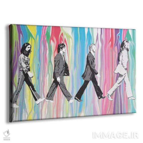 تابلو دکوراتیو بیتلز اثر گری هاگبن - نمای پرسپکتیو محصول