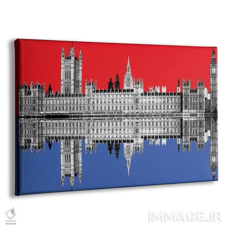 تابلو دکوراتیو وست مینستر اثر گری هاگبن - نمای پرسپکتیو محصول