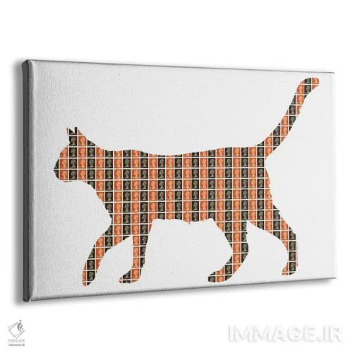 تابلو دکوراتیو ببر آسان گیر اثر گری هاگبن - نمای پرسپکتیو محصول