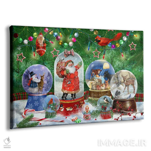 تابلو دکوراتیو جادوی کریسمس I اثر جوردانو استودیو - نمای پرسپکتیو محصول