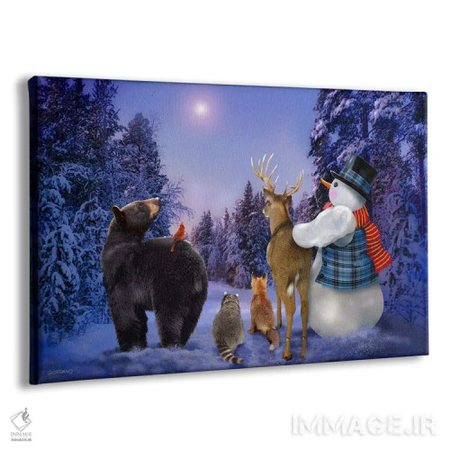 تابلو دکوراتیو آرزویی بر ستاره اثر جوردانو استودیو - نمای پرسپکتیو محصول