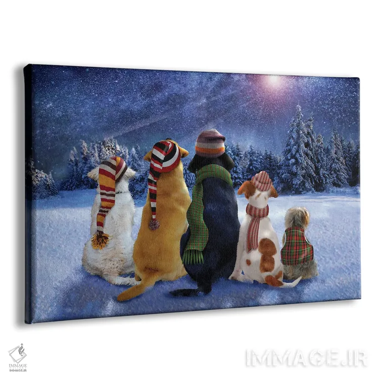 تابلو دکوراتیو آرزوکنندگان اثر جوردانو استودیو - نمای پرسپکتیو محصول