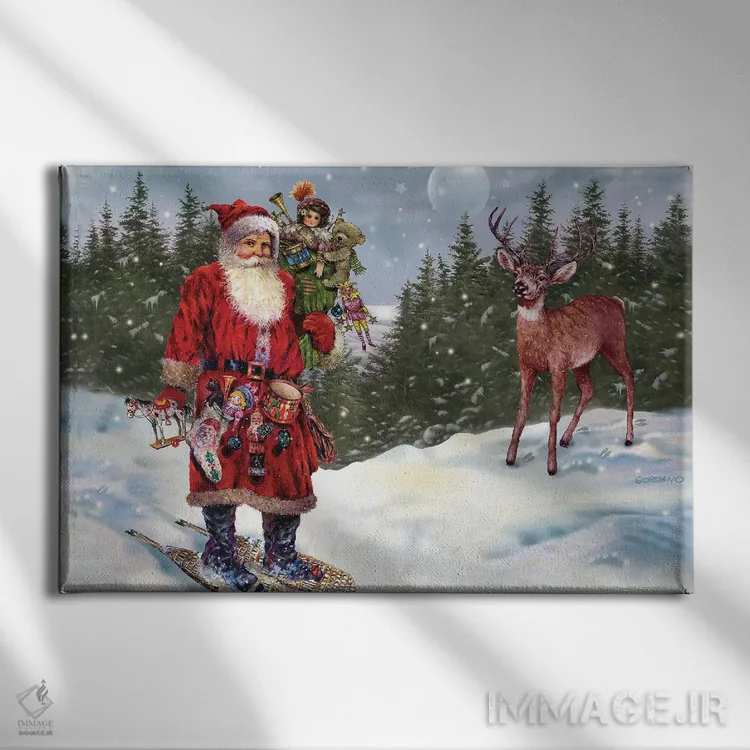 تابلو دکوراتیو روز خوبی برای نعل بندی اثر جوردانو استودیو - نمای روبهرو روی دیوار