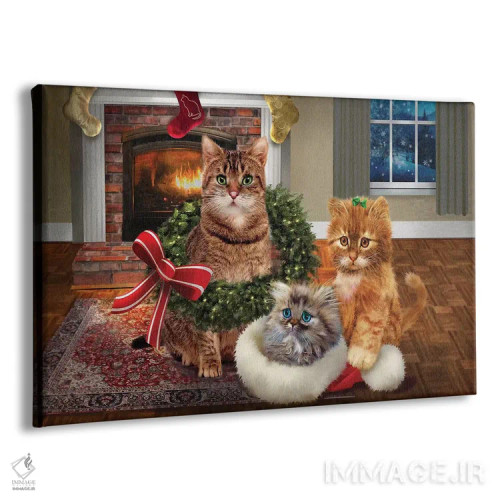 تابلو دکوراتیو سه نفره یعنی جمع اثر جوردانو استودیو - نمای پرسپکتیو محصول