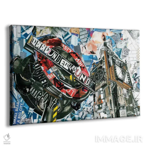 تابلو دکوراتیو لندن ۳ اثر گلیل - نمای پرسپکتیو محصول