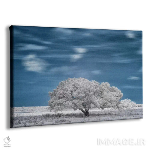 تابلو دکوراتیو آسمان آبی زیبا اثر گلاوکو منهالی - نمای پرسپکتیو محصول