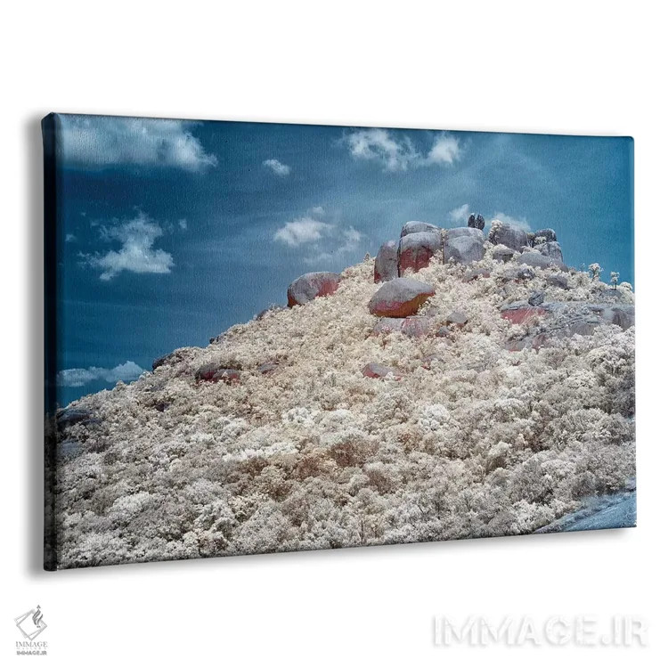 تابلو دکوراتیو کوه ۲ اثر گلاوکو منهالی - نمای پرسپکتیو محصول