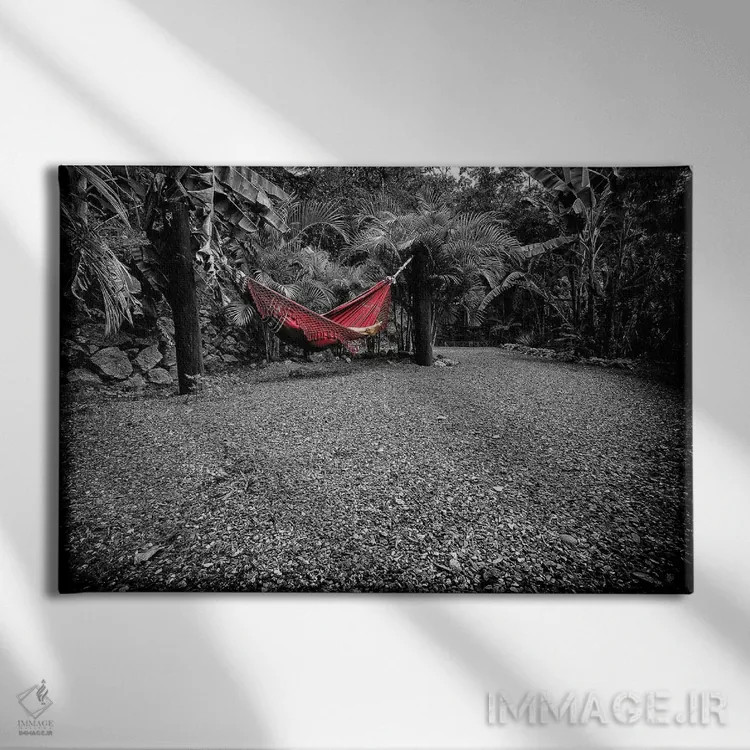 تابلو دکوراتیو آرامش بگیر اثر گلاوکو منهالی - نمای روبهرو روی دیوار