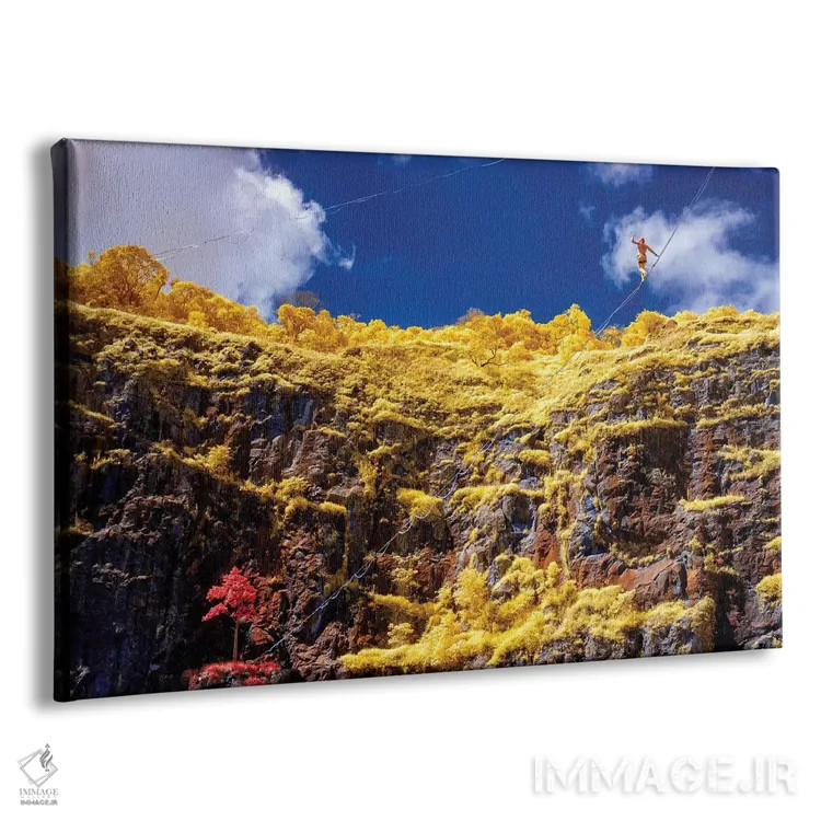 تابلو دکوراتیو اسلک لاین ۲ اثر گلاوکو منهالی - نمای پرسپکتیو محصول