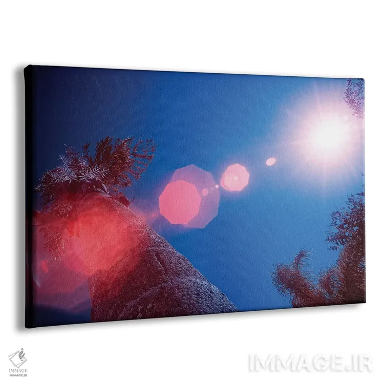 تابلو دکوراتیو نور خورشید اثر گلاوکو منهالی - نمای پرسپکتیو محصول