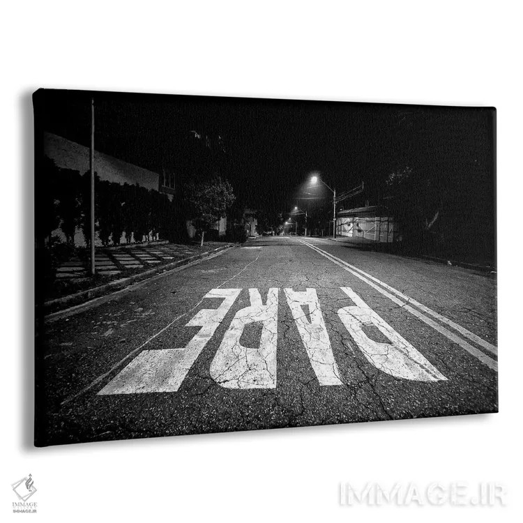 تابلو دکوراتیو عکاسی خیابانی ۶ اثر گلاوکو منهالی - نمای پرسپکتیو محصول