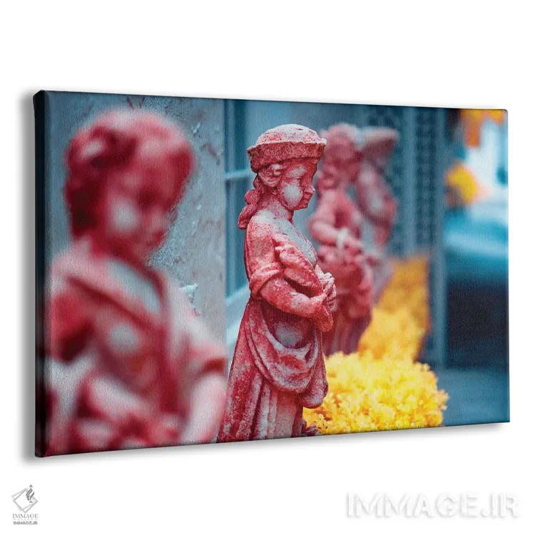 تابلو دکوراتیو فرشتگان اثر گلاوکو منهالی - نمای پرسپکتیو محصول