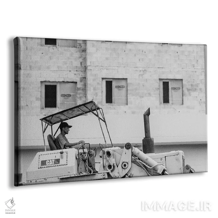 تابلو دکوراتیو عکاسی خیابانی ۲۳ اثر گلاوکو منهالی - نمای پرسپکتیو محصول