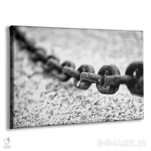 تابلو دکوراتیو زنجیر اثر گلاوکو منهالی - نمای پرسپکتیو محصول
