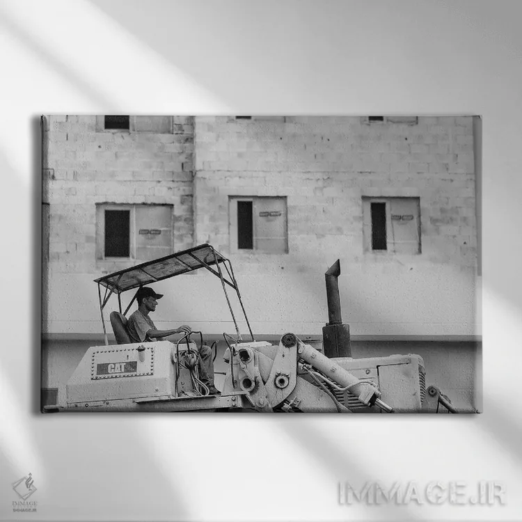 تابلو دکوراتیو عکاسی خیابانی ۲۳ اثر گلاوکو منهالی - نمای روبهرو روی دیوار