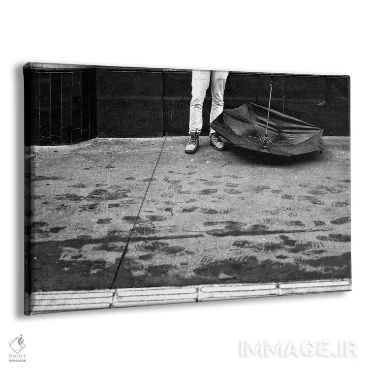 تابلو دکوراتیو عکاسی خیابانی ۴۶ اثر گلاوکو منهالی - نمای پرسپکتیو محصول