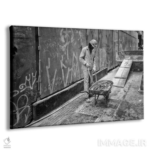 تابلو دکوراتیو عکاسی خیابانی ۵۸ اثر گلاوکو منهالی - نمای پرسپکتیو محصول