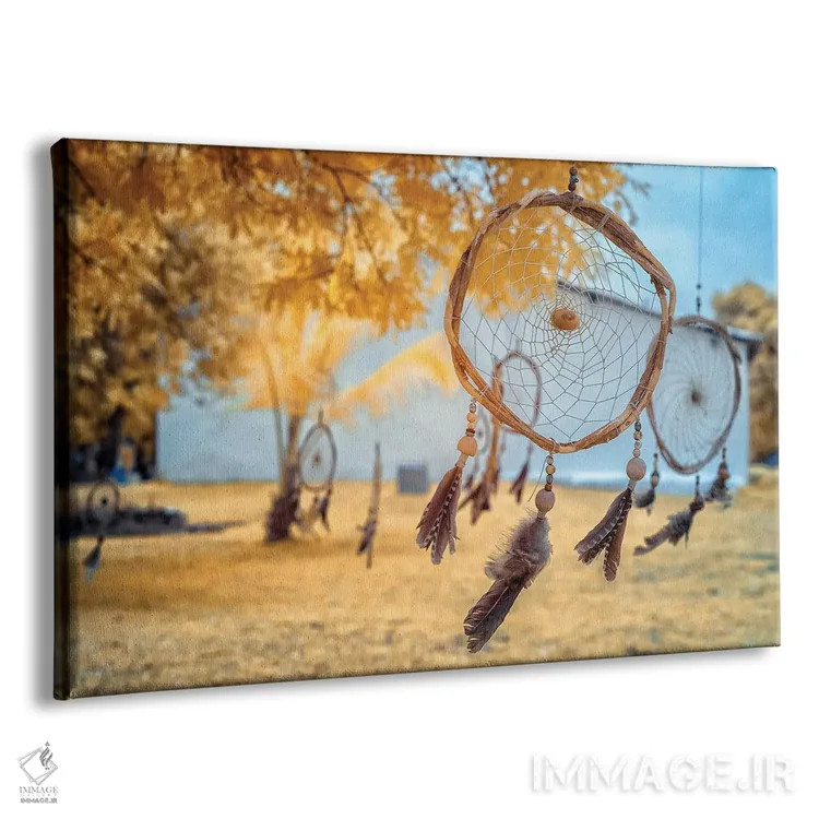 تابلو دکوراتیو دریم کچر اثر گلاوکو منهالی - نمای پرسپکتیو محصول