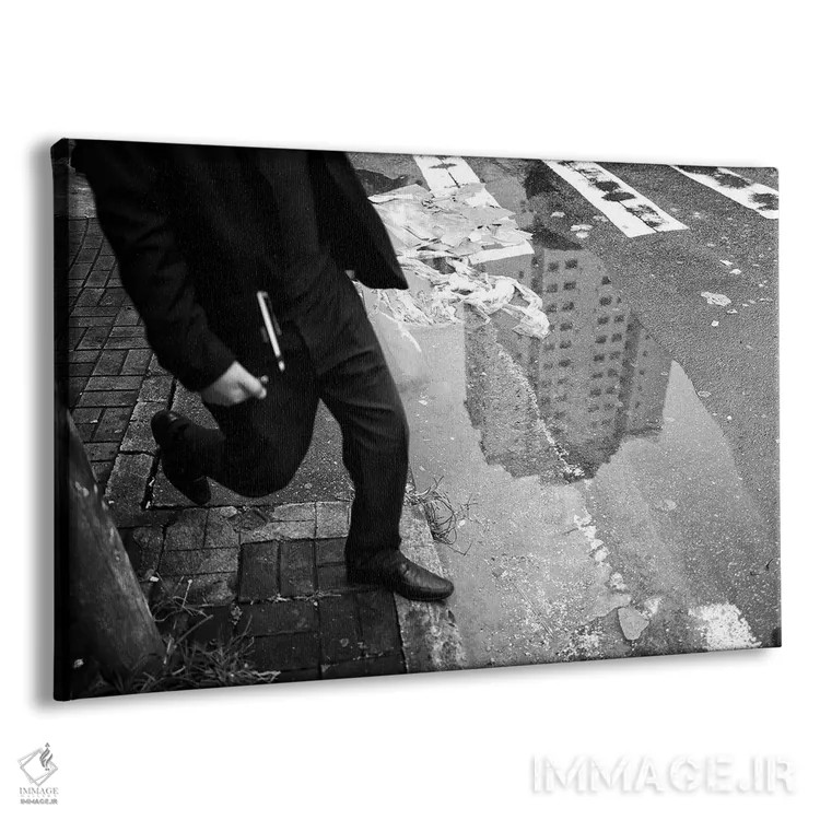 تابلو دکوراتیو عکاسی خیابانی ۲۷ اثر گلاوکو منهالی - نمای پرسپکتیو محصول