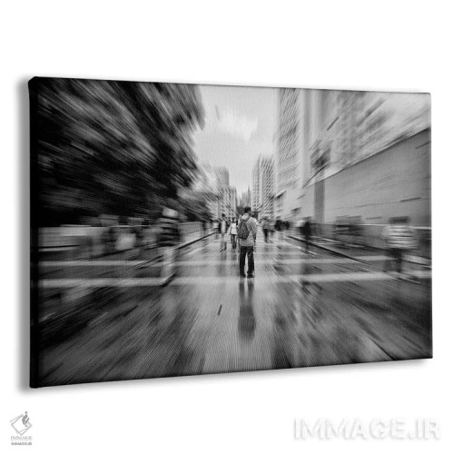 تابلو دکوراتیو عکاسی خیابانی ۴۱ اثر گلاوکو منهالی - نمای پرسپکتیو محصول