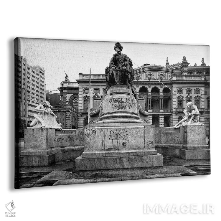 تابلو دکوراتیو عکاسی خیابانی ۴۷ اثر گلاوکو منهالی - نمای پرسپکتیو محصول