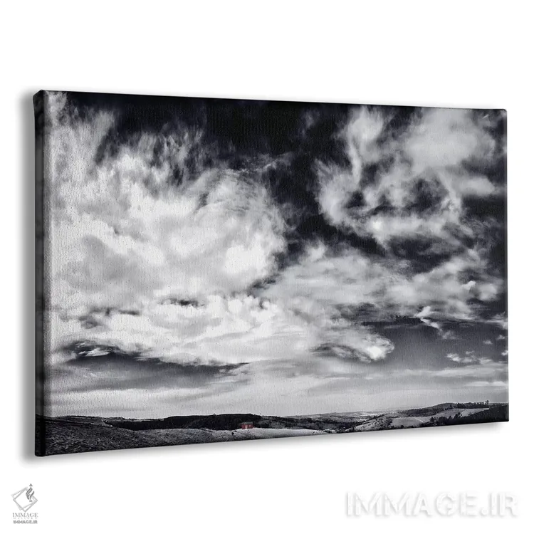 تابلو دکوراتیو منظره شماره ۱ اثر گلاوکو منهالی - نمای پرسپکتیو محصول