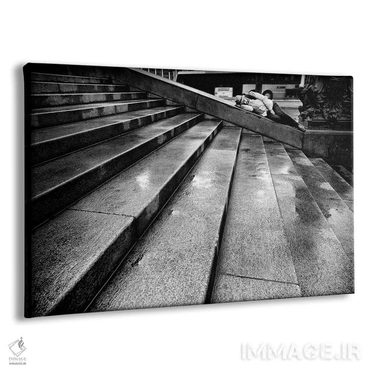 تابلو دکوراتیو عکاسی خیابانی ۴۹ اثر گلاوکو منهالی - نمای پرسپکتیو محصول