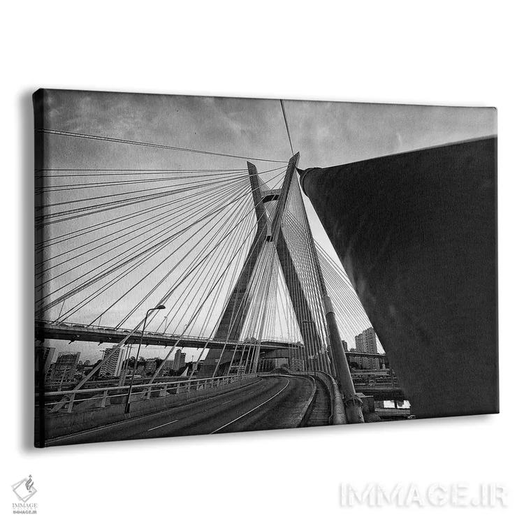 تابلو دکوراتیو پل سائوپائولو IV اثر گلاوکو منهالی - نمای پرسپکتیو محصول