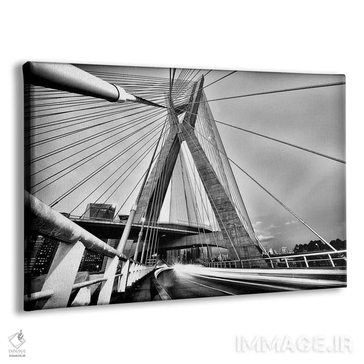 تابلو دکوراتیو پل سائوپائولو III اثر گلاوکو منهالی - نمای پرسپکتیو محصول