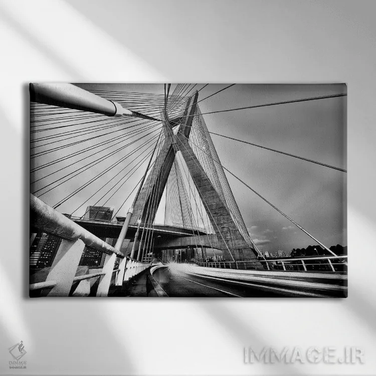 تابلو دکوراتیو پل سائوپائولو III اثر گلاوکو منهالی - نمای روبهرو روی دیوار