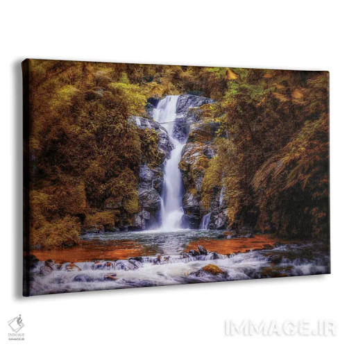 تابلو دکوراتیو آبشار III اثر گلاوکو منهالی - نمای پرسپکتیو محصول