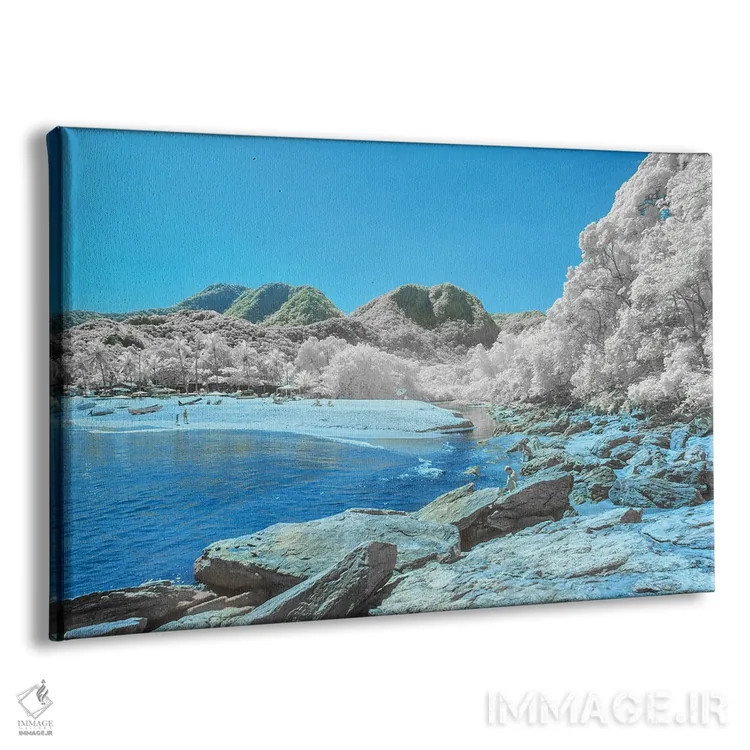 تابلو دکوراتیو سرنوشت شورانگیز اثر گلاوکو منهالی - نمای پرسپکتیو محصول