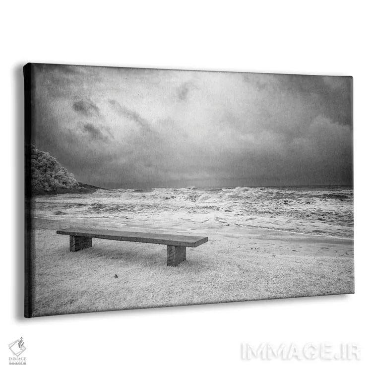 تابلو دکوراتیو طوفانی اثر گلاوکو منهالی - نمای پرسپکتیو محصول