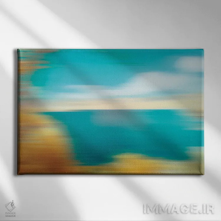 تابلو دکوراتیو بی نهایت اثر گلاوکو منهالی - نمای روبهرو روی دیوار