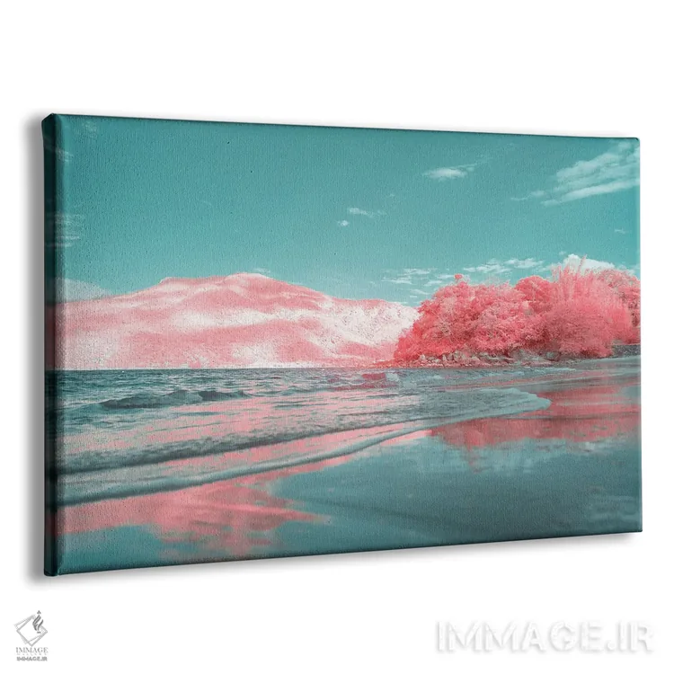 تابلو دکوراتیو درس رمزآلود اثر گلاوکو منهالی - نمای پرسپکتیو محصول