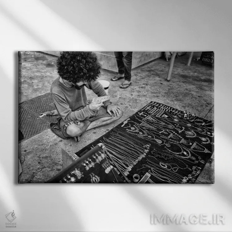 تابلو دکوراتیو خیابان های سائوپائولو XCIII اثر گلاوکو منهالی - نمای روبهرو روی دیوار