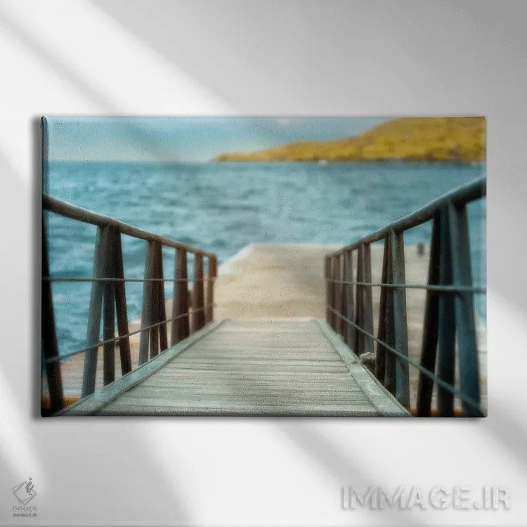 تابلو دکوراتیو خشم دگرگون شده اثر گلاوکو منهالی - نمای روبهرو روی دیوار