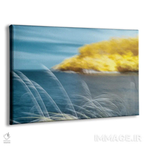 تابلو دکوراتیو واقعیت خنده اثر گلاوکو منهالی - نمای پرسپکتیو محصول