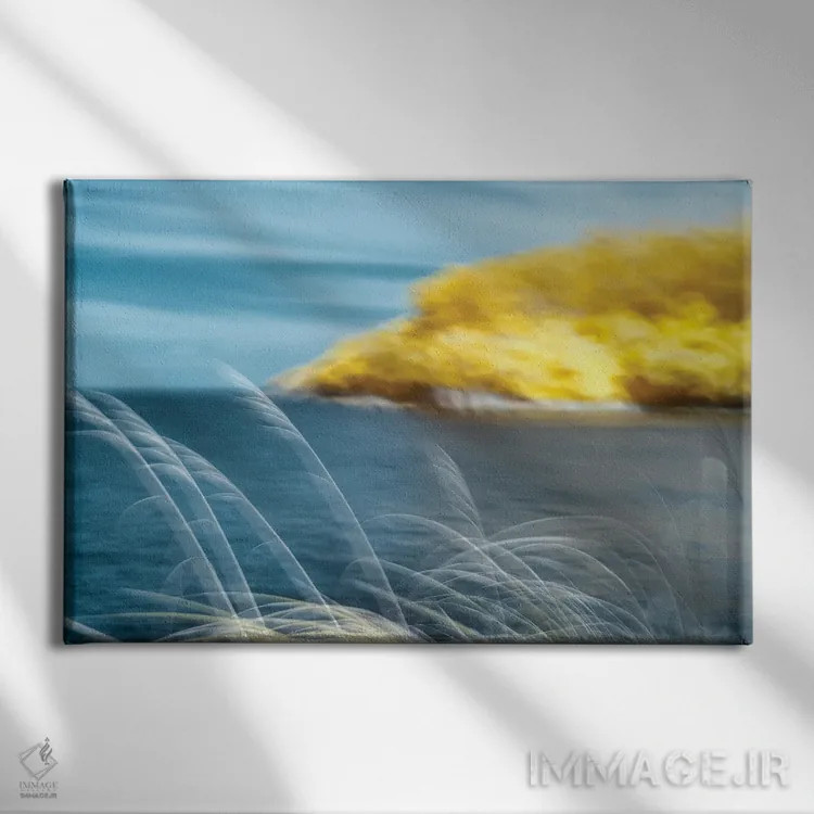 تابلو دکوراتیو واقعیت خنده اثر گلاوکو منهالی - نمای روبهرو روی دیوار