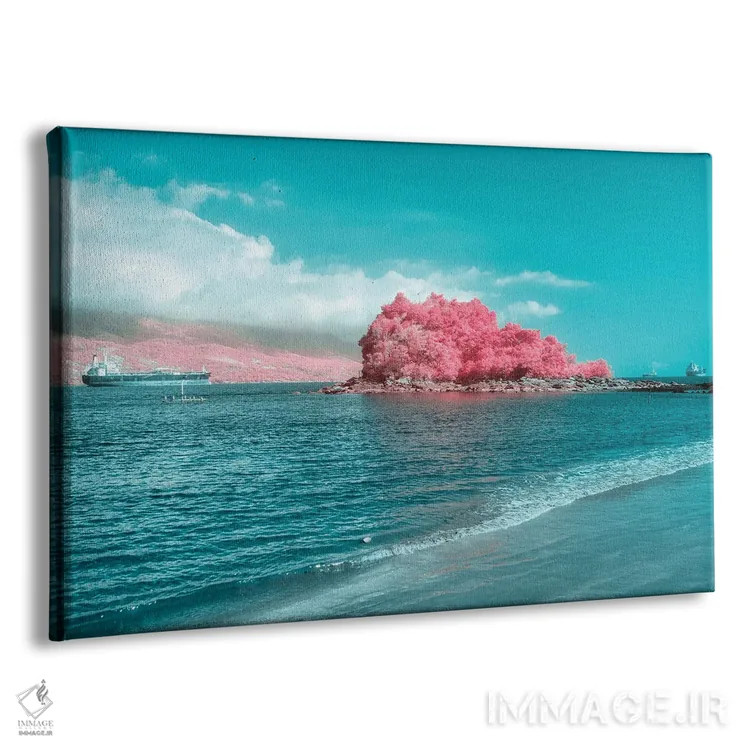 تابلو دکوراتیو موجودات فلسفه اثر گلاوکو منهالی - نمای پرسپکتیو محصول