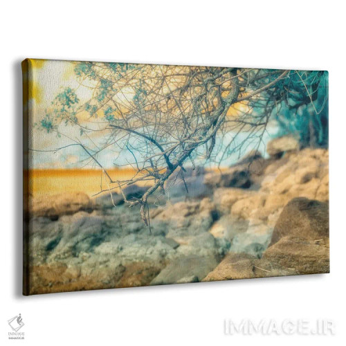 تابلو دکوراتیو دارایی های موقت اثر گلاوکو منهالی - نمای پرسپکتیو محصول