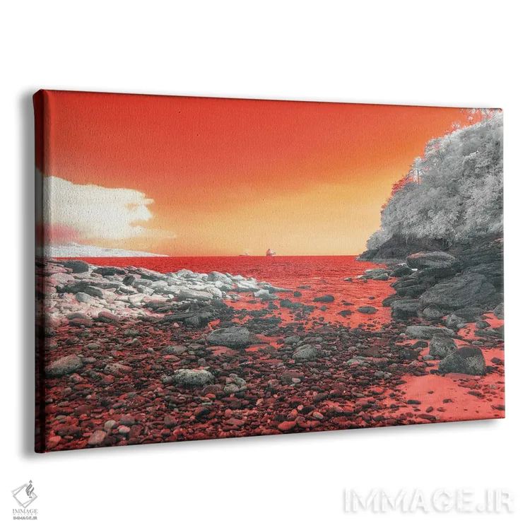 تابلو دکوراتیو پیامد شگفتی اثر گلاوکو منهالی - نمای پرسپکتیو محصول