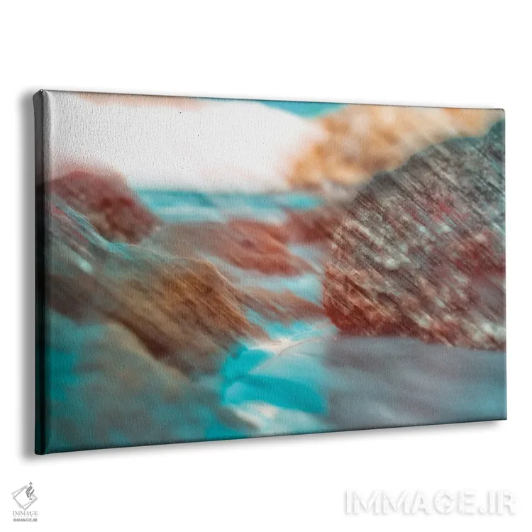 تابلو دکوراتیو لطافت خون اثر گلاوکو منهالی - نمای پرسپکتیو محصول
