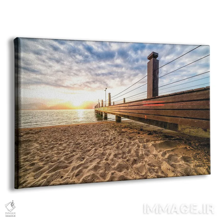 تابلو دکوراتیو رنج رمزآلود اثر گلاوکو منهالی - نمای پرسپکتیو محصول